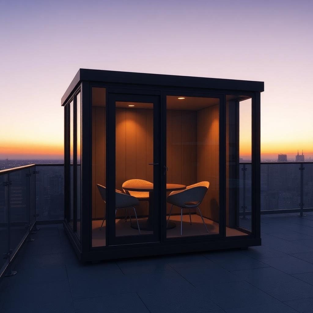 QuietNest Eden series acoustic pod